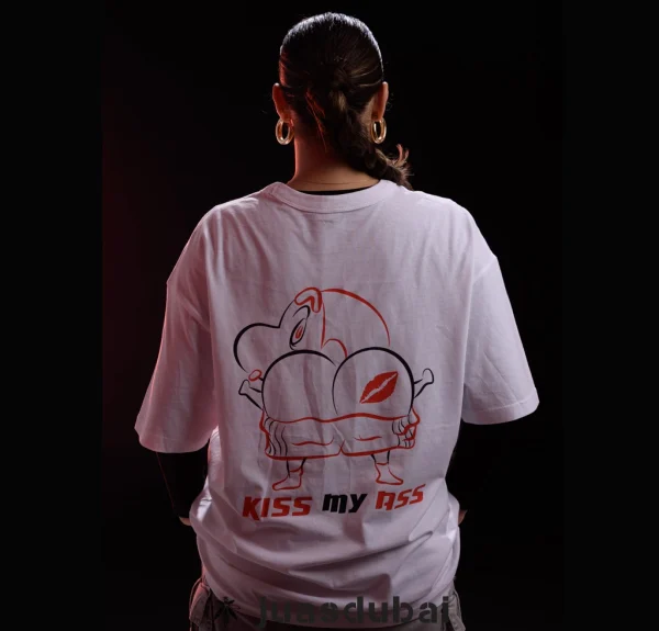 Camiseta Kiss my Ass atrás