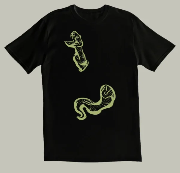 Camiseta Juasdubai serpiente negra