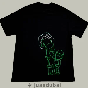 Camiseta aliens negra