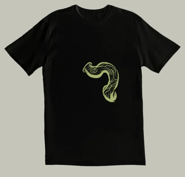 Camiseta Juasdubai serpiente negra