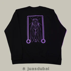 Sudadera chicharra negra atrás