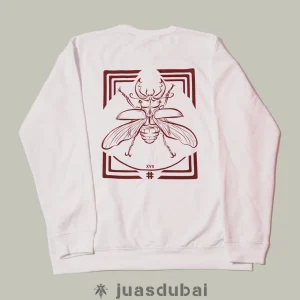 Sudadera Ciervo Blanca atrás