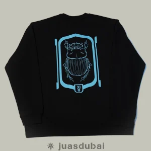 Sudadera Escarabajo negro atrás