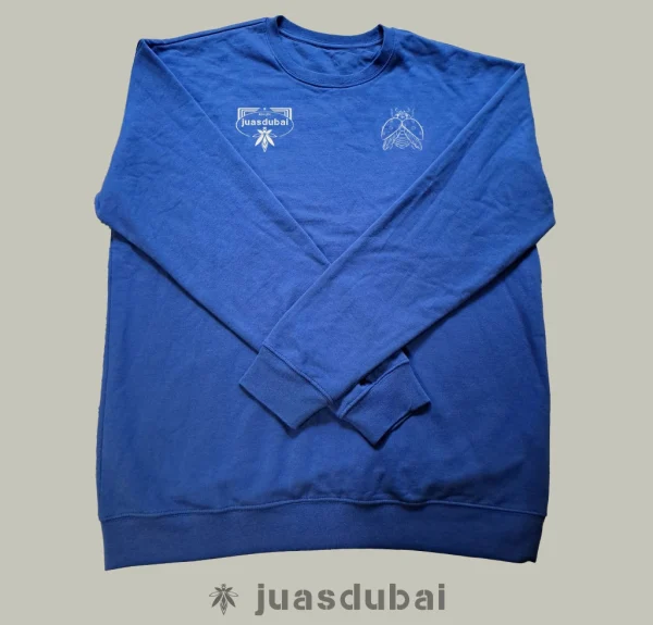 Sudadera Mariquita azul