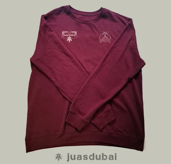 Sudadera Mariquita Burdeos