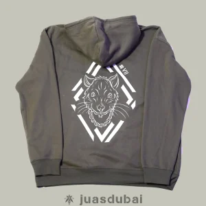 Sudadera Rata gris atrás