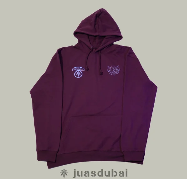 Sudadera Vampiro burdeo