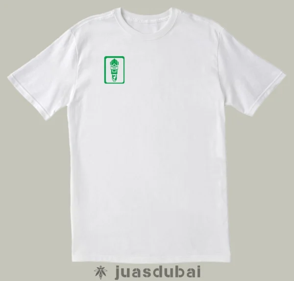 Camiseta Jota de picas blanca