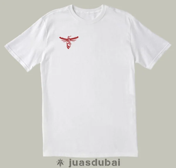 Camiseta reina de diamantes blanca