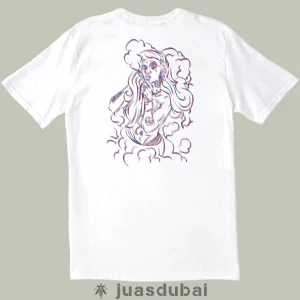 Camiseta genia Blanca atrás