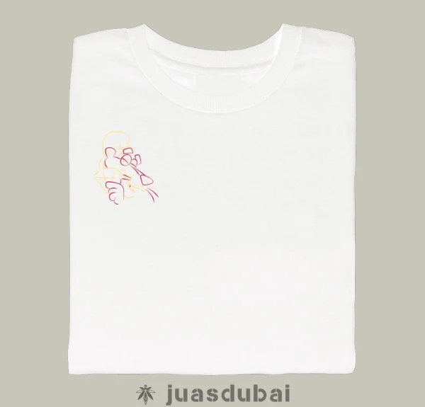 camiseta blanco ladrón de guante