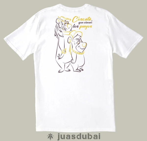 Camiseta Juasdubai Cóscate que vienen los payos