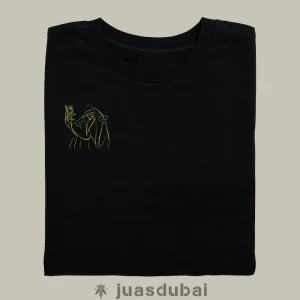 Camiseta negra mal de ojo