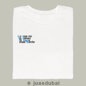 Camiseta blanca loquenotexanax