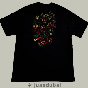 Camiseta Mekimau negra atrás