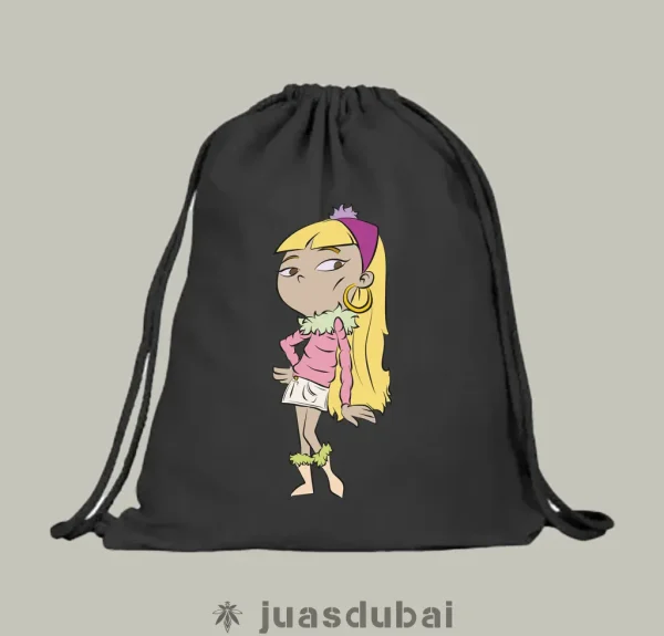 Mochila de Chica negra