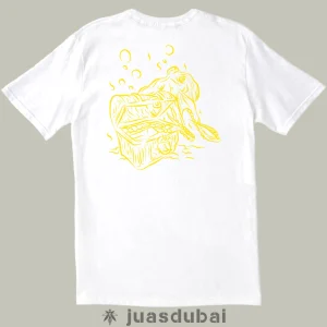 Camiseta pulpo fortuna blanca atrás