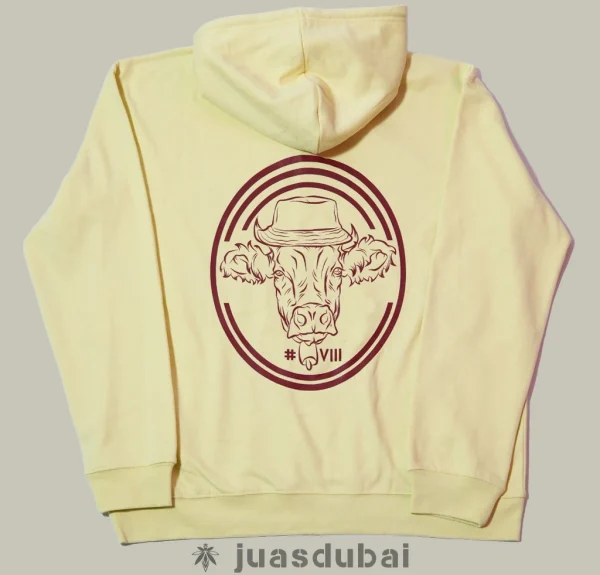 Sudadera Vaca clarita atrás