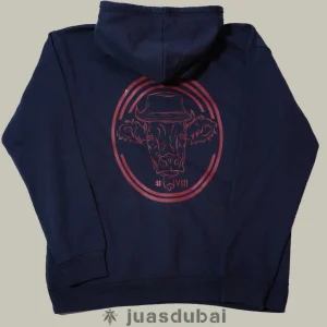 Sudadera Vaca oscura atrás