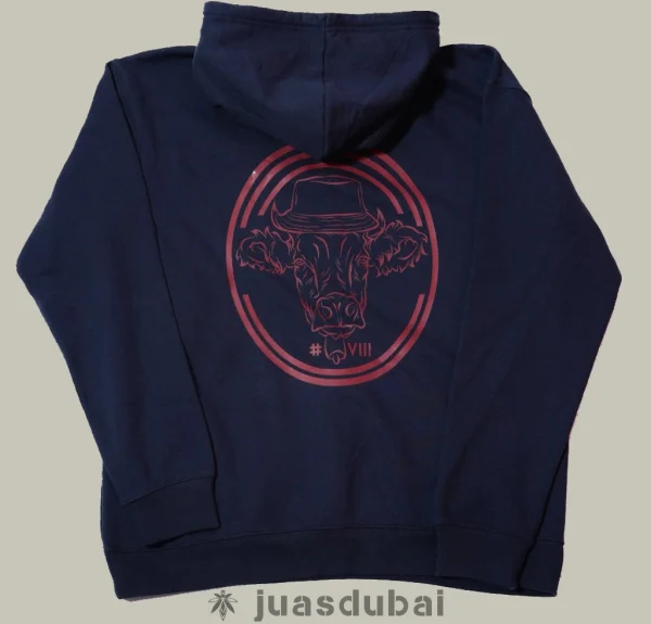 Sudadera Vaca oscura atrás